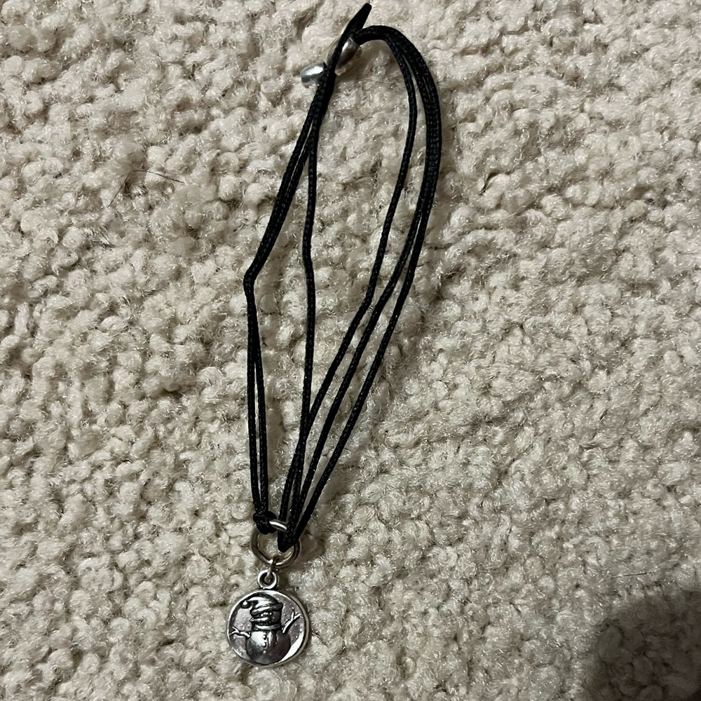 Alex and Ani Snowman bracelet